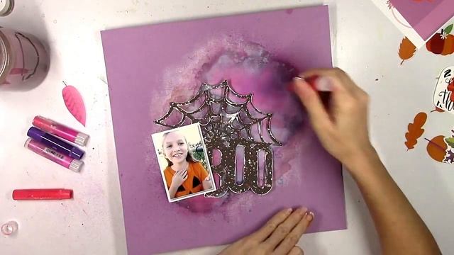 Scrapbooking Process #585 Hip Kit Club / Halloween