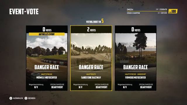 Wreckfest Multiplayer PS4 ::: Public Server