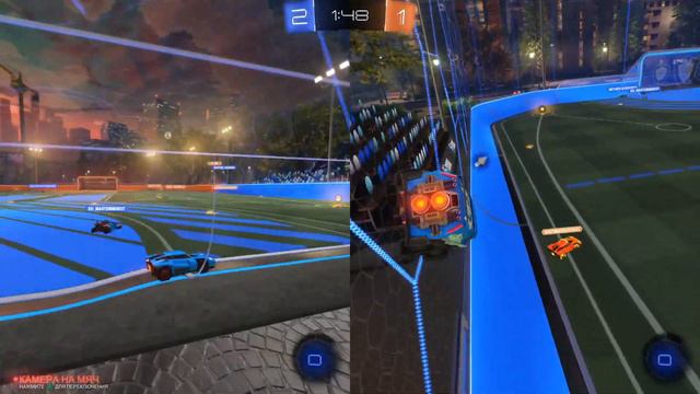 Rocket League Разделение экрана (2 player)