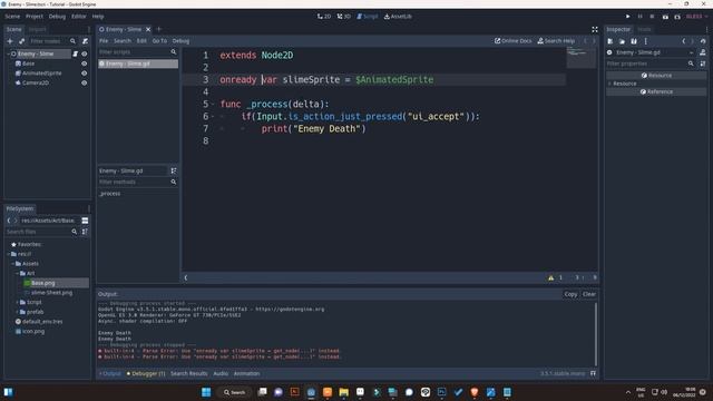 Godot Yield  Wait for Second  Godot 3.5  Godot Beginner Tutorial
