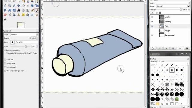 Path Tool In GIMP