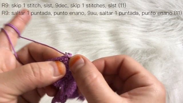 PART 1 | 40cm Amigurumi PAPUNZEL Prenses (ENG SUBTITLES ON) subtítulos  EL ESPAÑOL