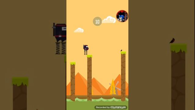 Spring ninja gameplay