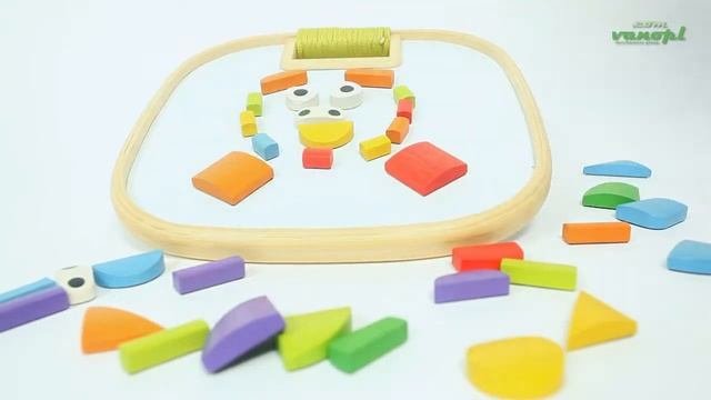 Деревянная игрушка головоломка "Magnetic Animals"  HAPE Китай (бамбук)