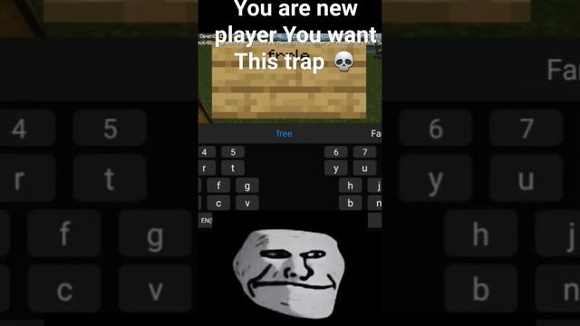 Minecraft tnt trap example your favorite friend killed you 😅 #minecraft