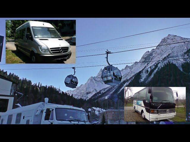 Заказ автобус в горы из Краснодара