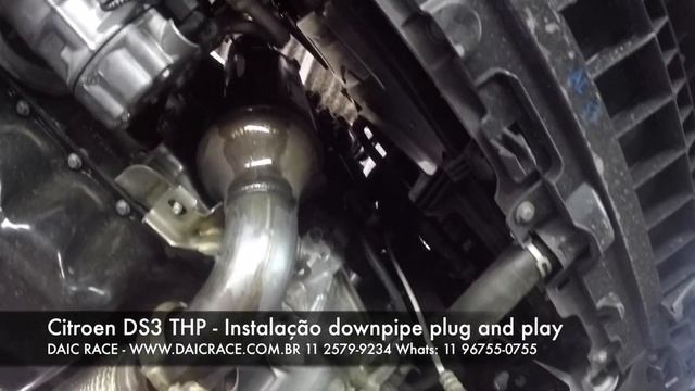 DAIC RACE - Chip potencia Downpipe Citroen DS3 Dinamômetro (11) 94641-1809