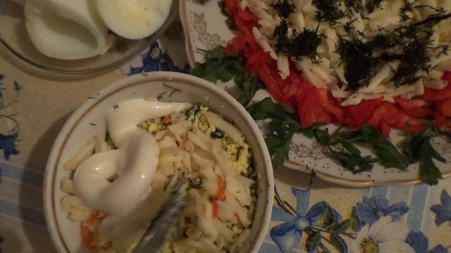 Свидание на кухне,новогодняя закуска.