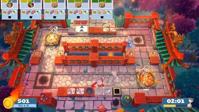 Overcooked! All You Can Eat - Spring Festival (Speed run)