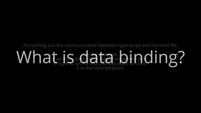 Angular / Angular 4 Interview Questions - Part 1
