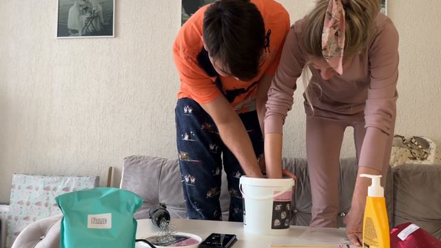 3Д СЛЕПОК РУК| делаем с мужем/подарок на свадьбу🤍🤝🏻