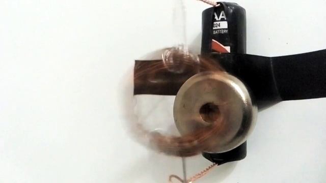 Неодимовый магнит батарейка.Neodymium magnet battery.