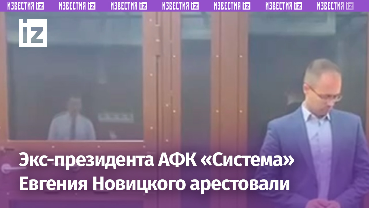 Экс-президента АФК «Система» Евгения Новицкого отправили под домашний арест на два месяца