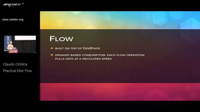 Øredev 2017 - Claudio Ortolina - Practical Elixir Flow