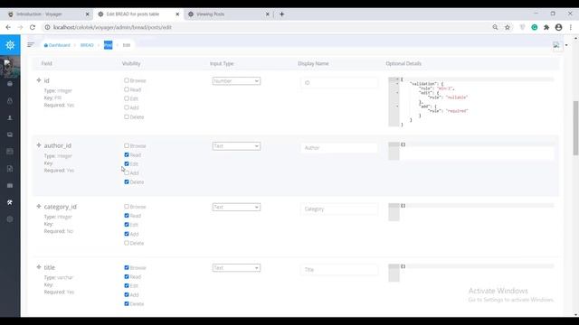 Voyager Bread | The Missing Laravel Admin Voyager | Admin Package | Part 4