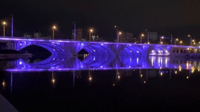 Макаровский мост/Вечерний Екатеринбург