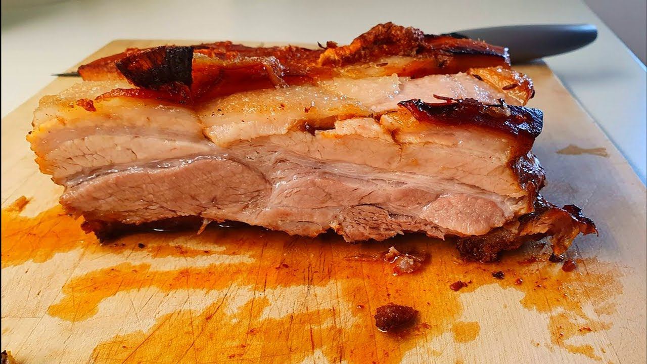 СОЧНАЯ ГРУДИНКА запечённая  в духовке,  вкуснее чем из магазина