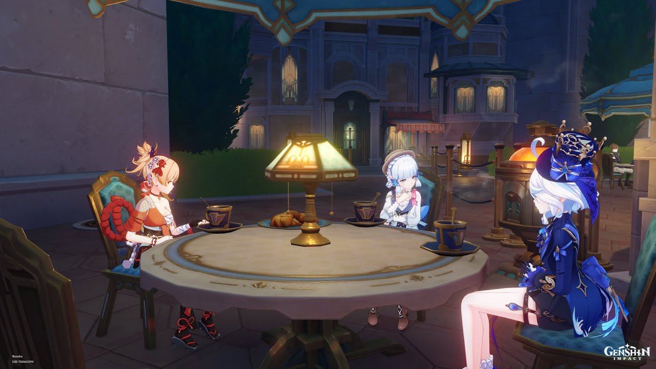 [Genshin Impact] Где и о чём говорили персонажи после первого дня события «Розы и мушкеты»