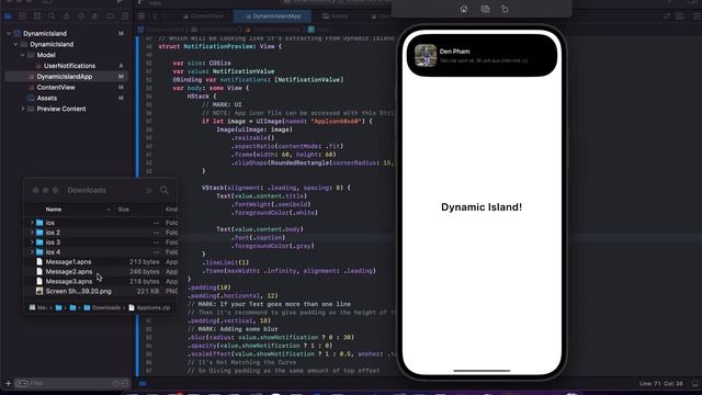 Dynamic Island Demo