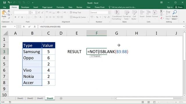 SUMPRODUCT If Not Blank Criteria