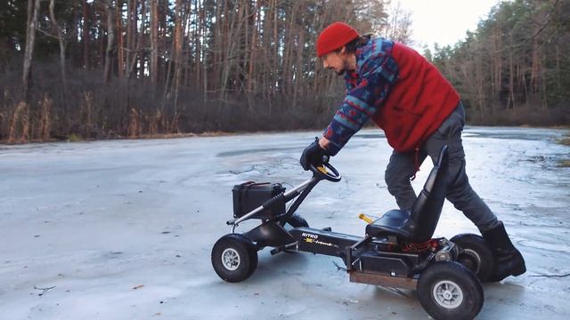 I Build a Starter electric Go Kart at Home