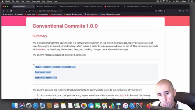 Tutorial de Git – 32. Conventional commits
