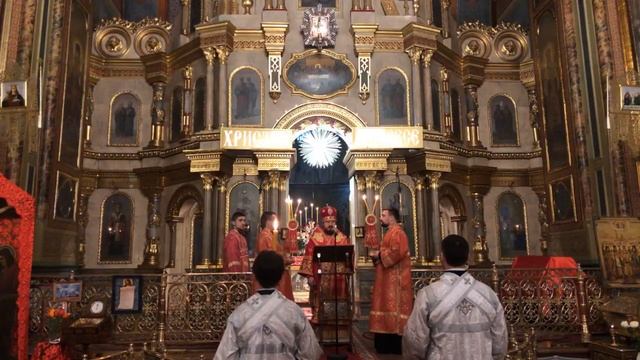 ПАСХАЛЬНАЯ ВСЕНОЩНАЯ