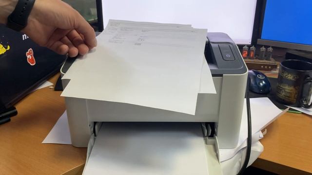 Установка и тестирование чипа HP w1106 106, тестирование чипа часть 2 после установки картриджа
