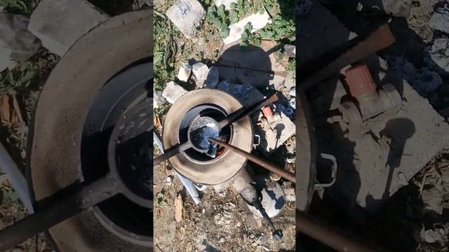 Род под своими руками Литьё  алюминия в домашних условиях