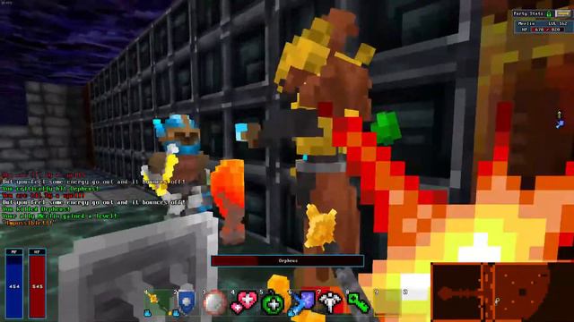 Barony, final bosses with a level 161 follower.