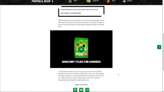 Mojang added Minecraft Plus! (+ Easter Eggs)