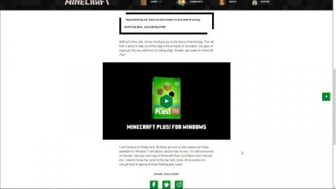 Mojang added Minecraft Plus! (+ Easter Eggs)