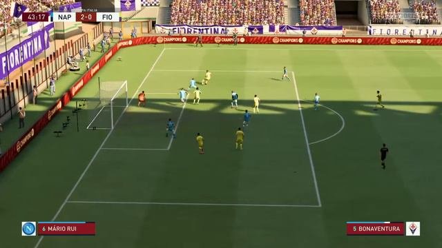 FIFA 22 - Napoli vs Fiorentina - Coppa Italia | PS4