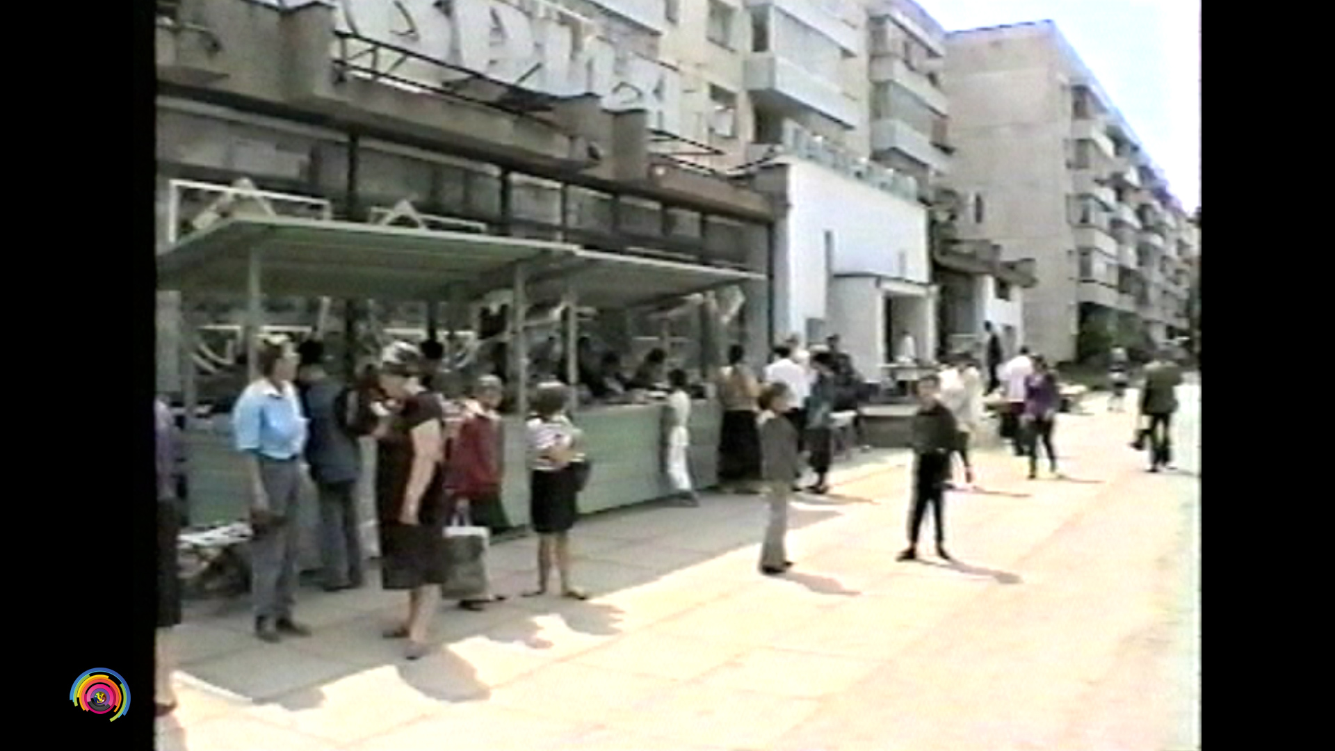 1995 Крым, Джанкой 90х - Опрос (выпускники, мясокомбинат, рынок на ул. Толстого). Старое видео VHS