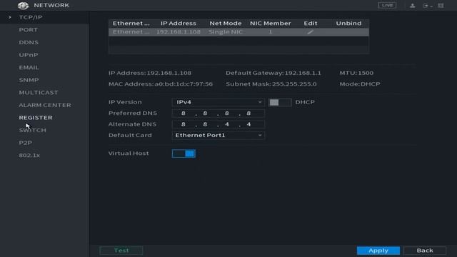 Dahua NVR IP address setup and get P2P online for app scanning guide