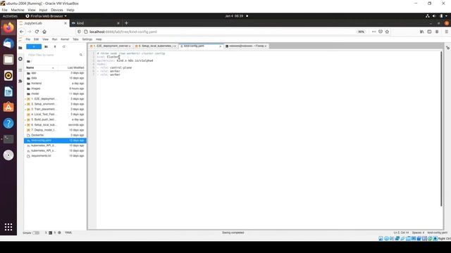 Create & setup kubernetes cluster using KIND