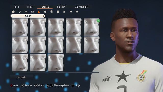 FIFA 23 || COMO HACER A ASAMOAH GYAN EN FIFA - FACE TUTORIAL