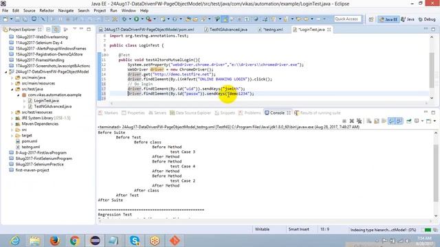 Online Batch 2 - Day 12 -  TestNG Adv  test suite, class, package, groups