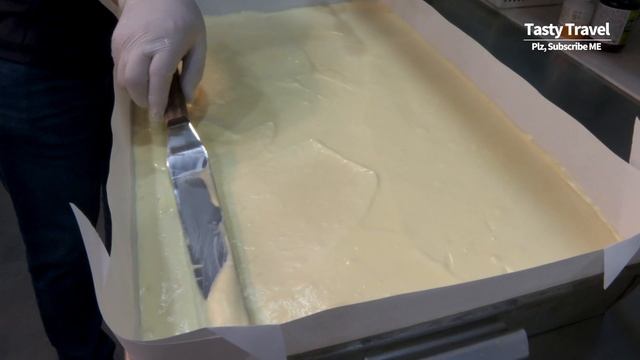 서울 대왕카스테라, 대왕카스테라 만들기, 라오제 카스테라, Amazing Giant Castella, taiwan jiggly Cake cutting, Korean food