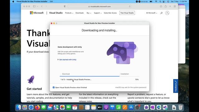 Install Visual Studio on Mac M1 | Visual Studio 2022 | Create a console program in MacBook | Apple