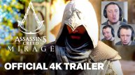 Assassin's Creed Mirage Новый Геймплейный Трейлер 2023 на Русском | Реакция и дата выхода 13-й части