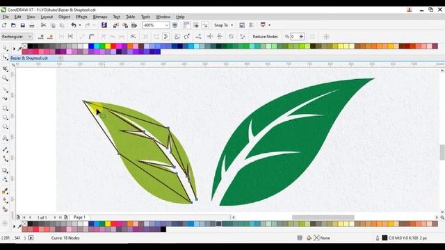 Penggunaan Bezier Tool dan Shape tool di Coreldraw Untuk Pemula - Tutorial Coreldraw