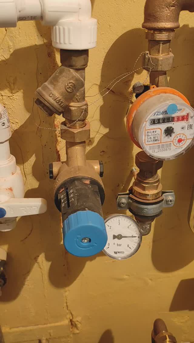 Гидравлический удар в системе водоснабжения.