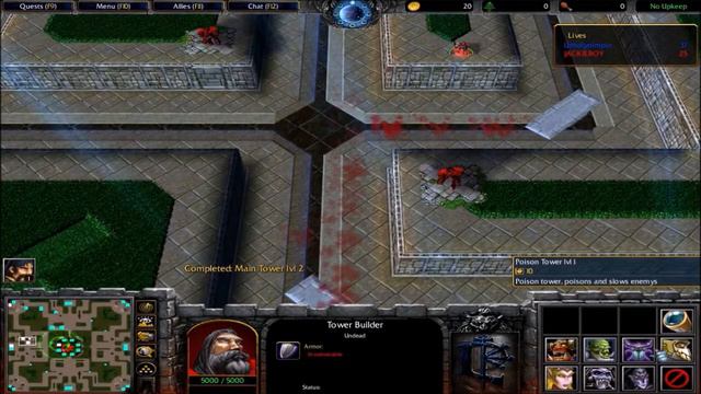 Warcraft 3 TD MADNESS! - AFR survivor TD [01]