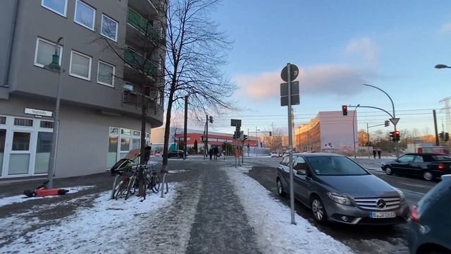 Walk in Germany??. Walking tour of Berlin?? Friedrichshain.Berlin by foot. Berlin city tour