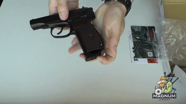 Страйкбольный пистолет KWC ПМ Макар CO2