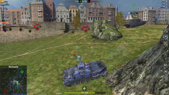 Tanks Blitz каро затащил
