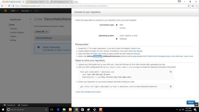 AWS DEVOPS CODE COMMIT