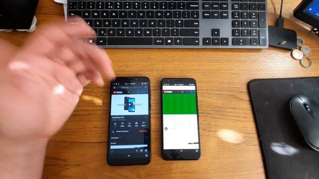 PinePhone Pro (Mobian) vs Pixel 3a (Droidian)