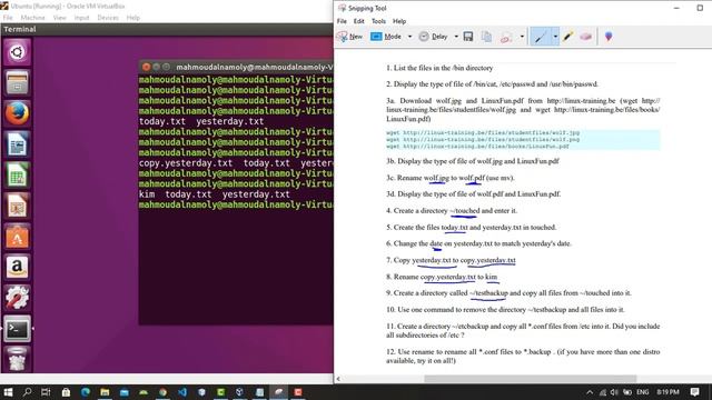 8- Working with Files part 3 'Practice'